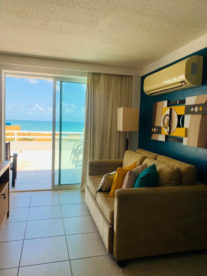 Maravilhoso flat com vista para o Mar de Ponta Negra Natal Exterior foto